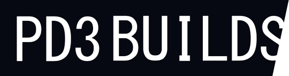 PD3builds logo
